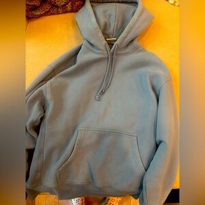 TNA baby blue sweatshirt xs